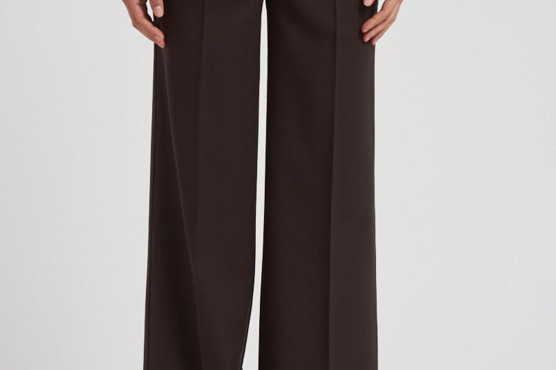 Pantalone donna a palazzo Liliuxy marrone D231491 LILIUXY086MORO P.a.r.o.s.h. 