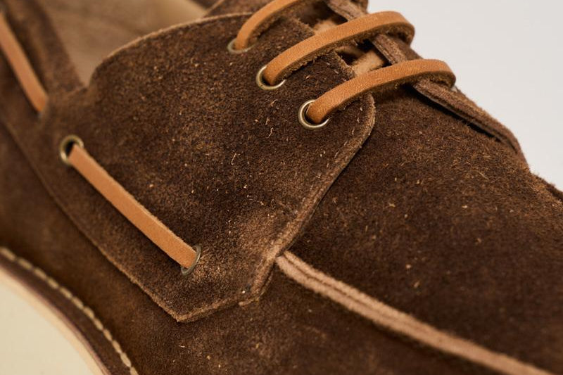 Mocassino uomo in suede marrone TRINITA MARRONE MAZE 