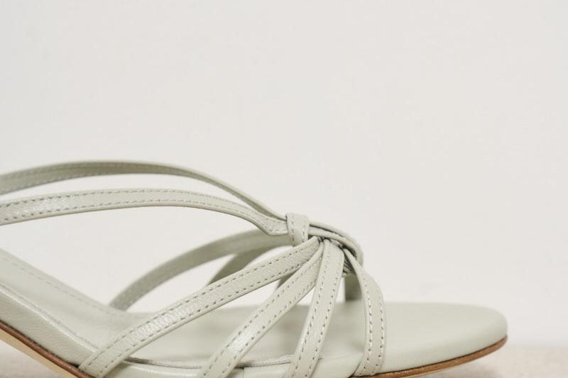 Sandali mule donna Abby grigio chiaro PRAR55ST141 CLOUD AEYDE 