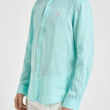 Camicia uomo in lino tiffany 710968915 501 RALPH LAUREN 