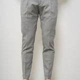 Pantalone uomo grigio chiaro Tiberios TIBERIOS 32508240 BRIGLIA 