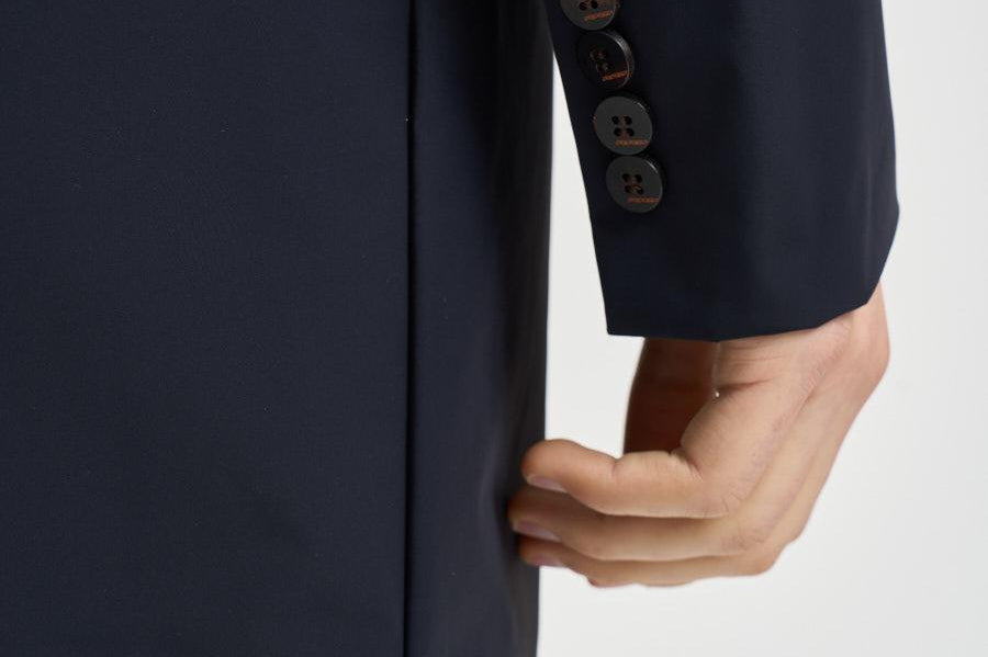 Trench uomo midi blu notte 26005 MONTECRISTO LIGHT JACKET60 RRD 