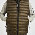 Piumino uomo trapuntato verde VE703A 683 C.P. COMPANY 