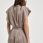 Abito donna chemisier tortora 31325 0340TAUPE FILIPPA K 