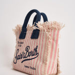 Borsa donna Vanity Mini a righe rosa VANITYMINI 03448L MC2 SAINT BARTH 