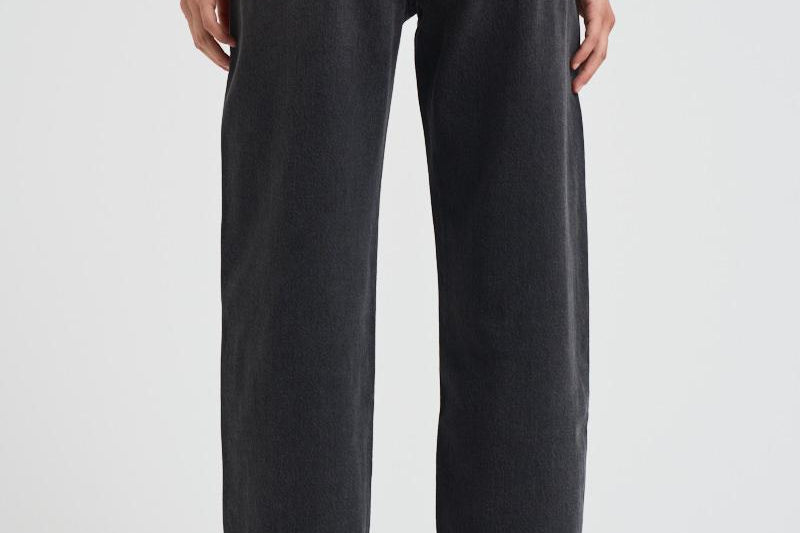 Jeans donna Cuffed taper in denim grigio A270 1817 AGOLDE 