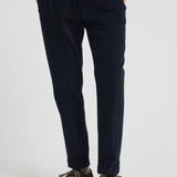 Pantaloni in cotone blu RETRO TS1620XNAVY BERWICH 