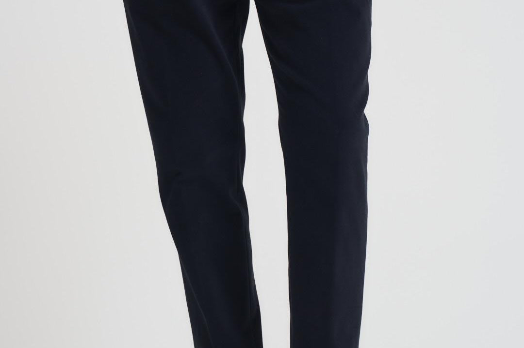 Pantaloni in cotone blu RETRO TS1620XNAVY BERWICH 
