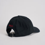 Cappello uomo baseball nero con logo rosso 710548524 012 RALPH LAUREN 