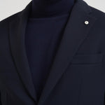 Giacca uomo monopetto blu scuro 2844 557171 L.B.M. 