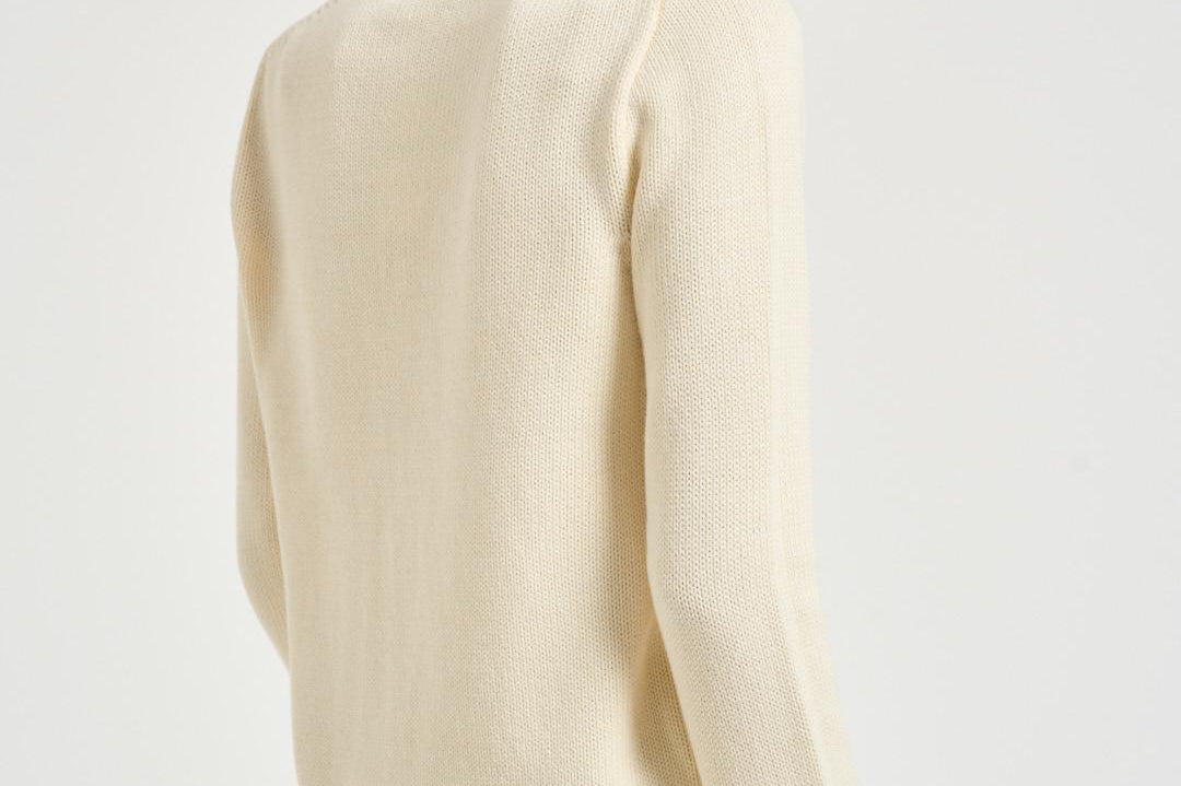 Maglia donna in cotone panna 211896939 002 RALPH LAUREN 