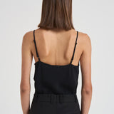 Top donna Shiny Anvers satinato nero 14065 8007NERO FORTE FORTE 