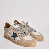 Sneakers uomo Ball star beige e blu GMF01034 F00812712387 GOLDEN GOOSE 