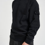 Felpa uomo girocollo nera 6100028 S0F42V0029 STONE ISLAND 