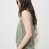 Top donna verde in maglia 853004 ZG480Z1568 INCOTEX 