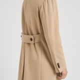 Cappotto uomo doppiopetto beige ARDEN 350001EA810 TAGLIATORE 