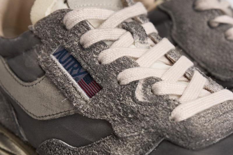 Sneakers uomo Reelwind low in suede grigio WVLM TN03 AUTRY 