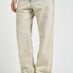 Jeans uomo gamba dritta in denim chiaro<BR/> GMP01636 P00234915929 GOLDEN GOOSE 
