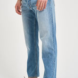 Jeans uomo tapered crop in denim chiaro MUSSO UP518 390 DEPARTMENT FIVE 