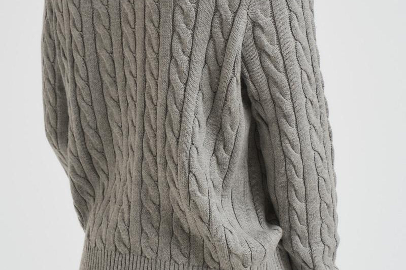 Maglia uomo girocollo grigia 710775885 013 RALPH LAUREN 