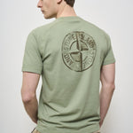 T-shirt uomo girocollo verde 2100020 S0080V0055 STONE ISLAND 