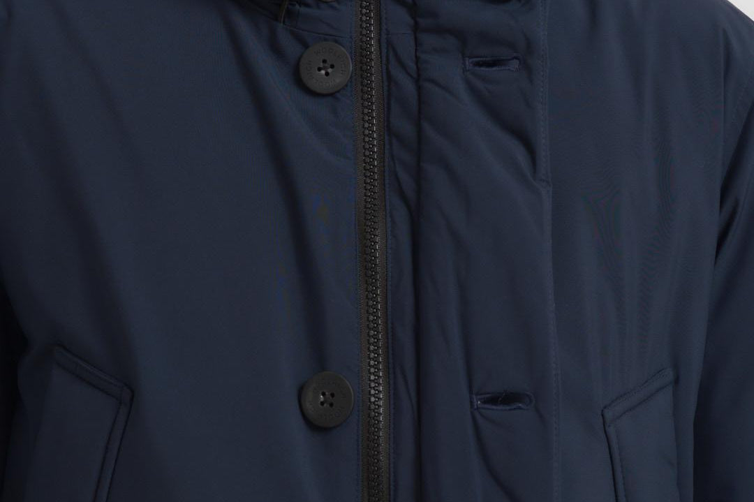 Piumino uomo Cloud Artic Parka blu notte OU2092 3989 WOOLRICH 