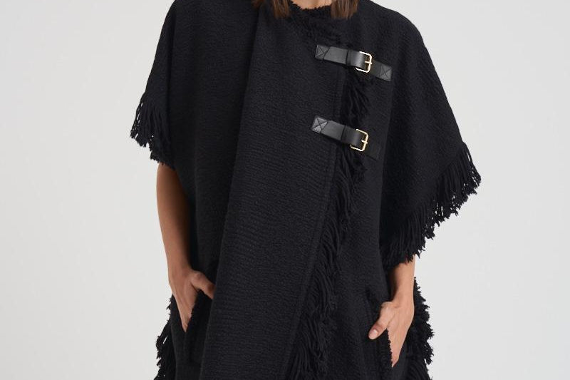 Cappotto donna midi Greya nero MA0449FB C3D04I01BK ISABEL MARANT 