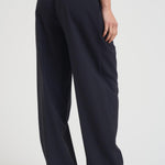 Pantaloni donna gamba dritta blu notte N87 N08 LIVIANA CONTI 
