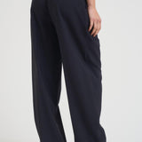Pantaloni donna gamba dritta blu notte N87 N08 LIVIANA CONTI 