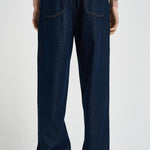 Jeans uomo gamba dritta in denim scuro 1001443 DARKINDIFOWASH LES DEUX 