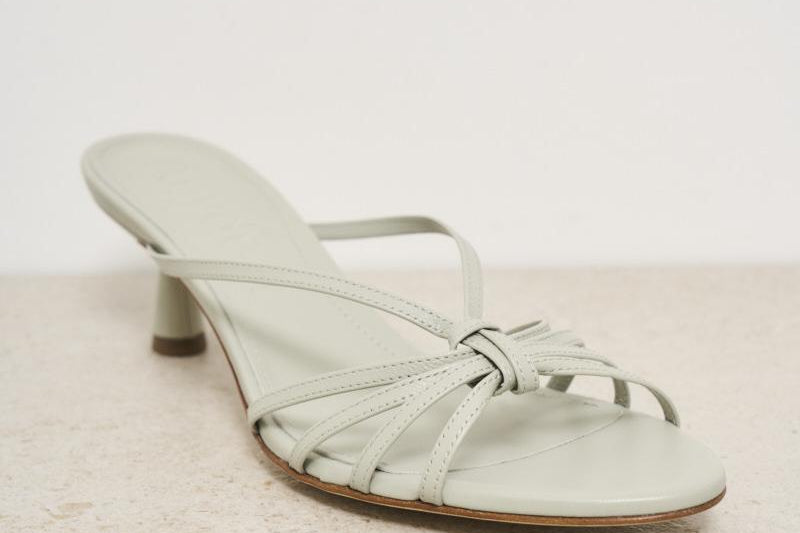 Sandali mule donna Abby grigio chiaro PRAR55ST141 CLOUD AEYDE 