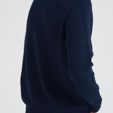 Maglia uomo in cotone blu 710810846 001 RALPH LAUREN 