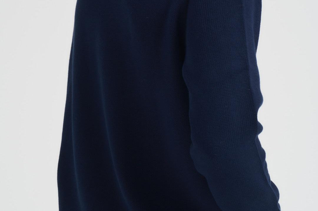 Maglia uomo in cotone blu 710810846 001 RALPH LAUREN 