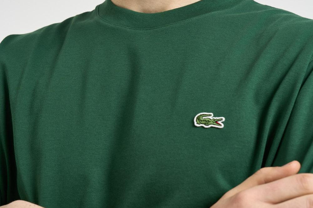 T-shirt uomo girocollo verde TH7318 132 LACOSTE 