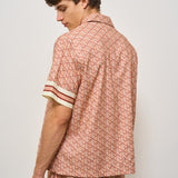 Camicia uomo monogram rosa CH9094 F9I LACOSTE 