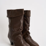 Stivali donna in pelle testa di moro BO0188FA C1A19S50DZ ISABEL MARANT 