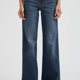 Jeans donna a palazzo in denim scuro 7U66SA91 U7CSC 7 for all Mankind 