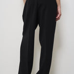 Pantaloni donna neri baggy NEOTTIA 1032701 MAX MARA STUDIO 