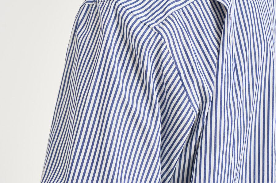 Camicia uomo a righe bianco e blu B018 BLUE COMME DES GARCON PLAY 