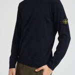 Maglia uomo girocollo blu 5100071 S00C4V0020 STONE ISLAND 