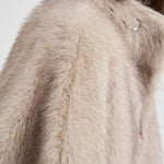 Eco pelliccia donna con strass 9022 STEEL SWORD 6.6.44 