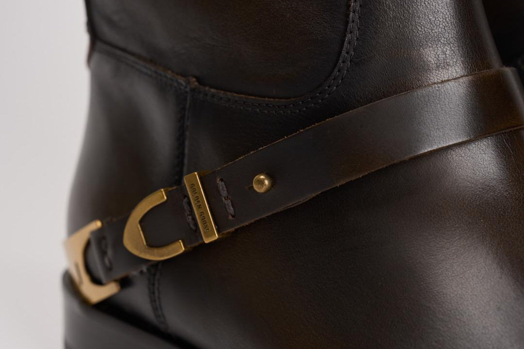 Stivali donna Charlie marroni GWF00897 F00763155390 GOLDEN GOOSE 