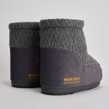 Stivale donna da neve in maglia grigio 1409750 H019GREY MOON BOOT 