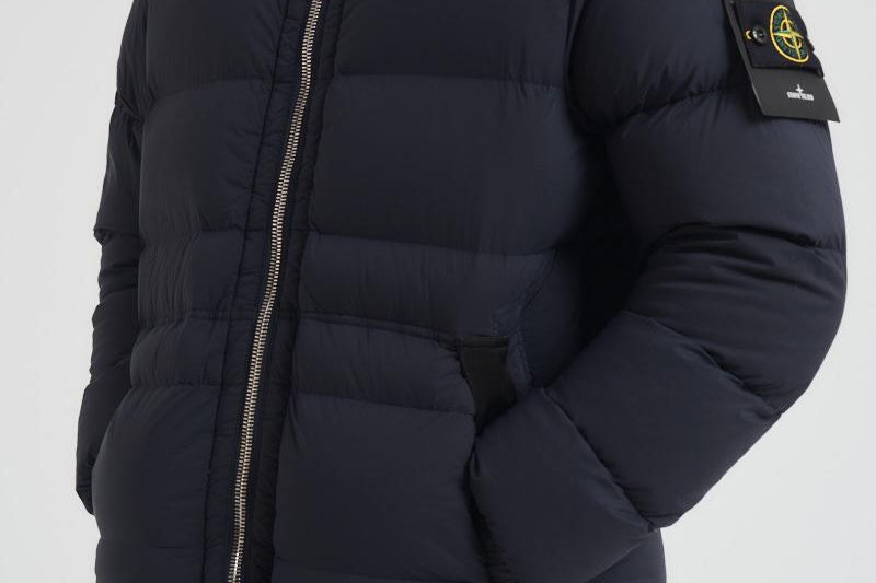 Piumino uomo Tunnel Down blu 4100040 S0028V0020 STONE ISLAND 