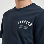 T-shirt uomo girocollo blu MTS0502 MY31 BARBOUR 