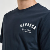 T-shirt uomo girocollo blu MTS0502 MY31 BARBOUR 