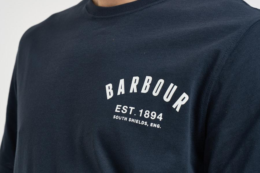 T-shirt uomo girocollo blu MTS0502 MY31 BARBOUR 