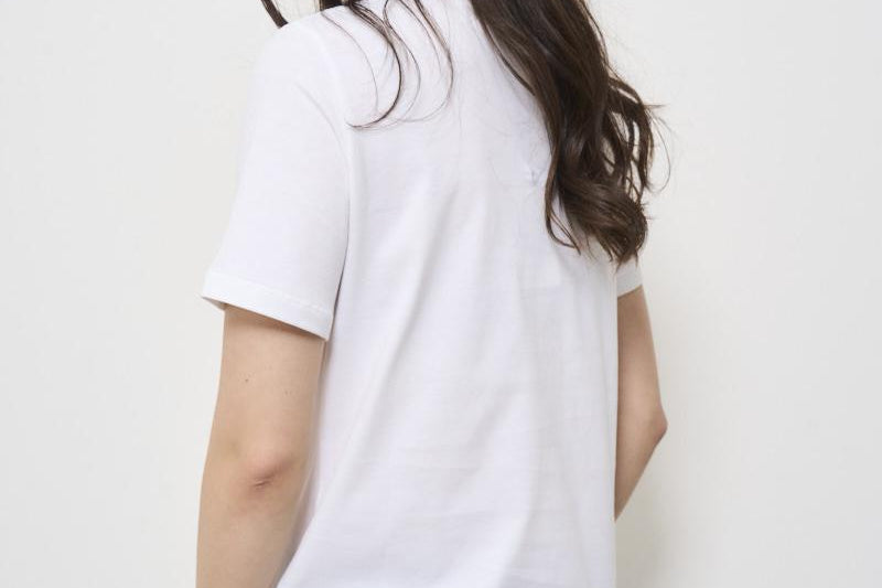 T-shirt donna bianca MA036 270 ELISABETTA FRANCHI 