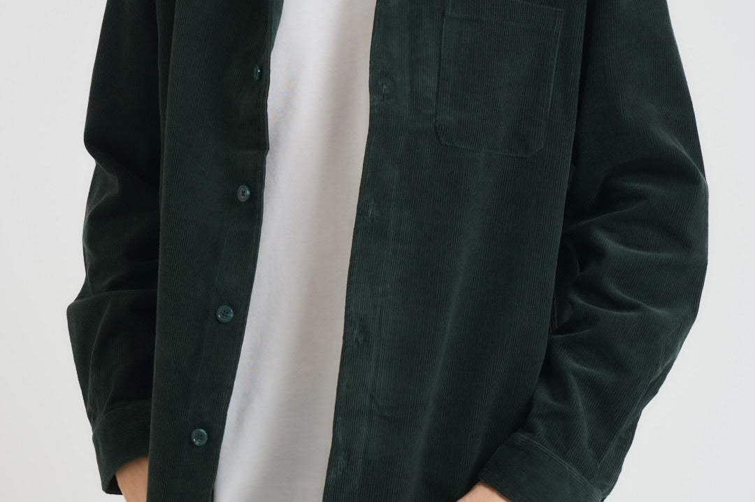 Camicia Sadamon JS uomo verde M24400043 GREENGABLES SAMSØE SAMSØE 
