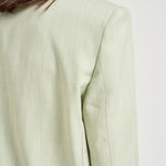 Giacca donna monopetto verde pastello 106529A2W6 FAITHS79 PINKO 